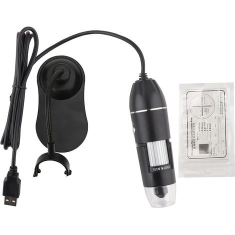 Microscope numérique USB 50X-1000X avec support pour observations électroniques (1/5)