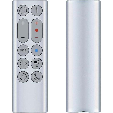 Télécommande de remplacement pour ventilateur de chauffage/purificateur d'air Dyson Pure Hot + Cool HP04 HP05 HP06 HP09 HP4A (couleur : argent) (1/5)
