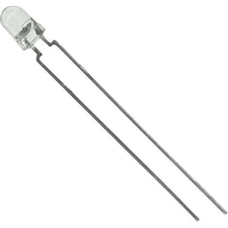 Vishay TLHO4200 LED orange rond 3 mm 10 mcd 44 ° 30 mA 2.4 V Q531311 (1/3)