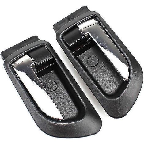 Lot de 2 poignées de porte intérieures et accoudoirs noirs, compatibles avec les modèles Great Wall Hover H5, Haval H3, H5, GWM et X200 (1/5)