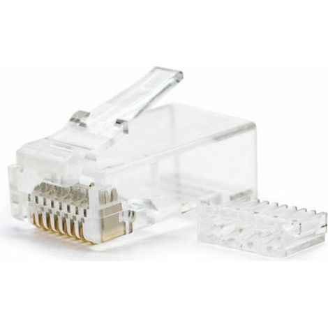 Nanocable 10.21.0201-50 Connettore RJ-45 Trasparente (1/5)