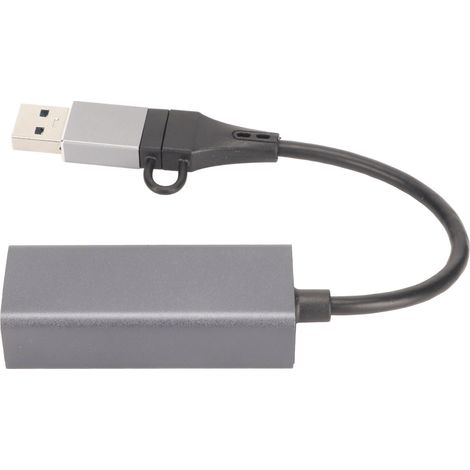 Adaptateur Ethernet USB C Gigabit 1000 Mbps pour Ordinateur Portable et Tablette (1/5)