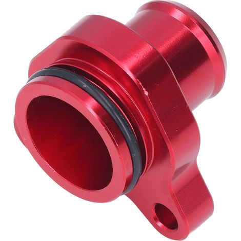 Tuyau d'eau de voiture Raccord en alliage d'aluminium avec collier de remplacement pour 335i 335xi 135i N54 3.0L BiTurbo Rouge (1/5)