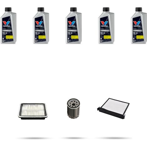 Kit tagliando 3 FILTRI e 5L OLIO compatibile con Subaru XV I 2.0 Hybrid 110kw dal 2014 (1/5)