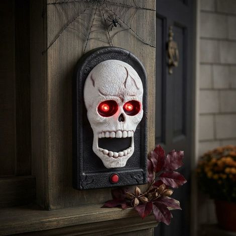 Haunted Skeleton Animated Doorbell (1/2)