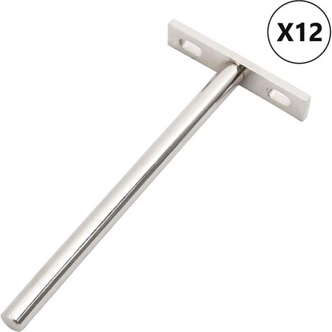 Regalträger Schwebend 12 Stk. Unsichtbar Ø10x150 mm