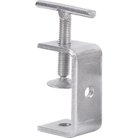 Pince en C en acier inoxydable pour travail du bois, pince G avec poignée en T, mâchoire de 55 mm de large, pince en C, outil de travail du bois pour soudure et bâtiment (1/5)