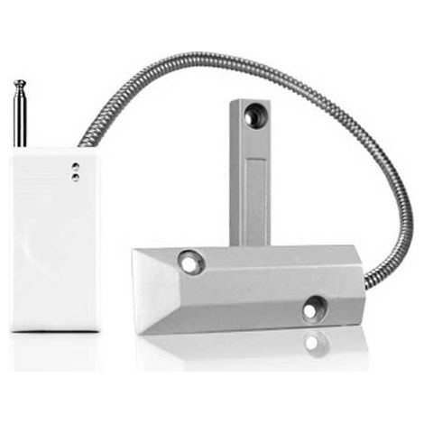 Détecteur d'ouverture sans fil sabot – Alimentation 23A 12V – Alerte à 30 mm – Coque en aluminium – Installation rapide en 5 minutes – Jod1 (1/3)