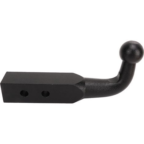 Support de boule d'attelage 50mm, robuste et haute capacité de charge, pour remorque, caravane et véhicule tout-terrain, fixation sur crochet de tractage, solide et durable. (1/5)