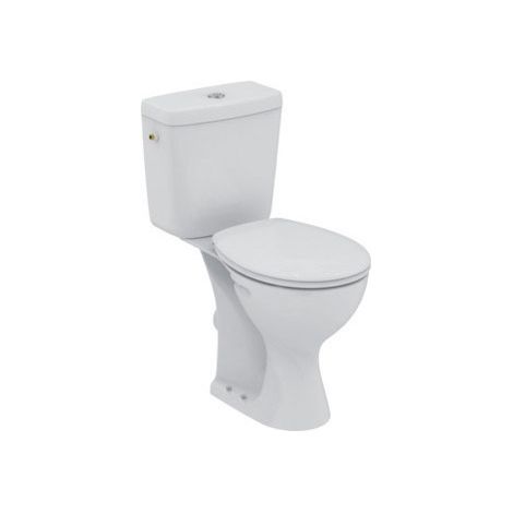 Porcher – Pack WC surélevé 70x38,5cm – Sortie horizontale – Abattant thermodur – Réservoir 3/6L – Fixations au sol fournies