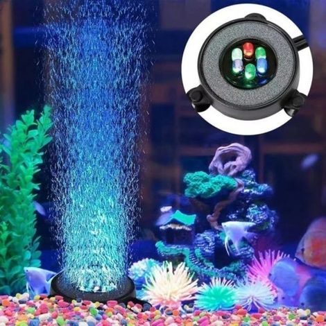 Lampe A Bulles - 5,5 X 2 Cm - Etanche Ip68 - Pour Aquarium Mini - 1 Unite (1/4)