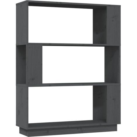 Maison Exclusive - Bücherregal/Raumteiler Grau 80x25x101 cm Massi