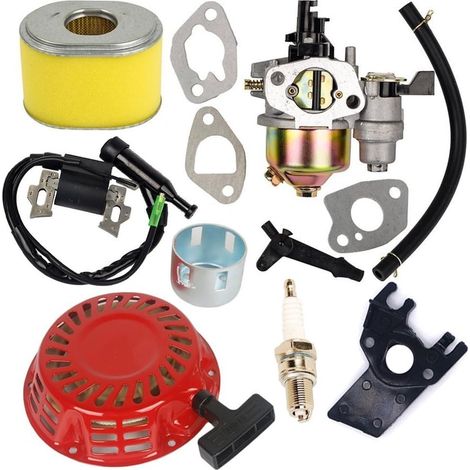 Carburateur avec filtre à air 17210-ZE1-822 + bobine – pour moteurs GX140 GX160 GX200 – 5.5CV 6.5CV (1/5)