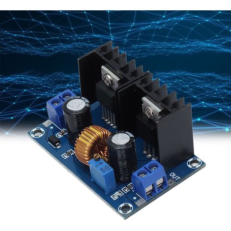 Module abaisseur CC-CC XL4016E1, carte de régulateur de tension CC haute puissance, 8 A avec module de régulation et d'abaissement de tension. (1/5)