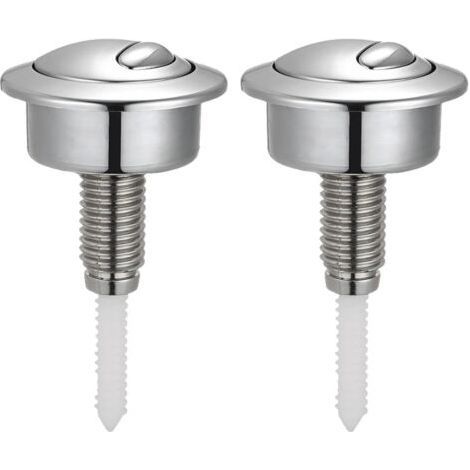 Ensemble de 2 boutons de double chasse d'eau Siamp pour réservoir de toilette Optima 49 Twyford Vitra (1/5)