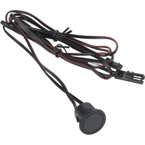 Interruttore LED Dimmer Touch Da Incasso 12V 24V 4A Con Cavo DC JACK 5.5x2.1mm Controllo Regolazione dell'Illuminazione con Funzione di Memoria Nero