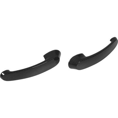Außentürgriff für Smart Fortwo C453 A453, Schutzabdeckung, Klebeleiste, 2-teiliges Set, mattschwarze Ausführung, wetterfestes Karosseriezubehör. (1/5)