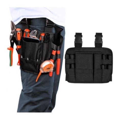 Tool Pouch with Belt Clip, Multi-Function Electrician Tool Pouch for Repair Around Your Leg, Mini Utility Tool Organizer for Automotive, Craftsman (1/5)