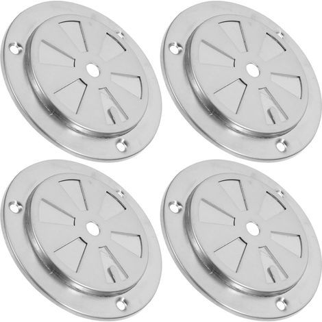 4-Piece Stainless Steel Exhaust Kit for Ovens and Smokers - Ventilated and Quiet Replacement Accessories for Barbecues and Dryers (1/5)
