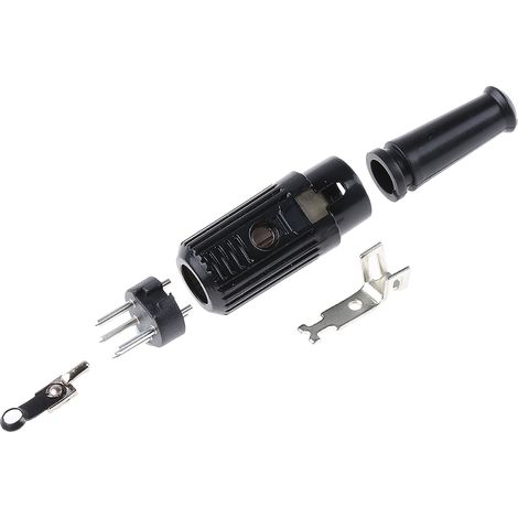 Connecteur DIN RS PRO, 4 contacts, Mâle, Montage sur câble ( Prix pour 1 )