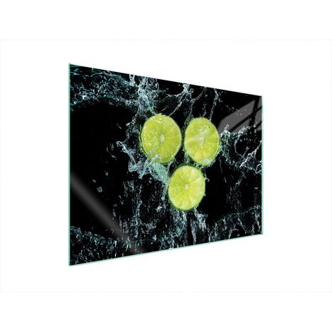 GLASSCHUTZPLATTE FÜR HERD 70x52 ZITRONE (1/5)
