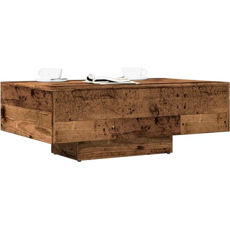 Couchtisch Altholz-Optik 85x55x31 cm Holzwerkstoff