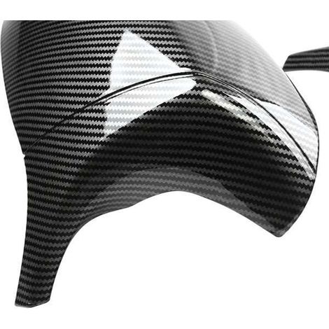 1 pair of rearview mirror covers suitable for 09-12 BMW E81 E87 E90 E92 (1/4)