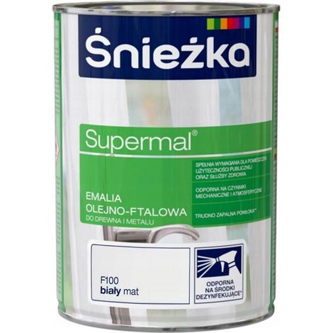 ŚNIEŻKA Supermal blanco mate 0,8l