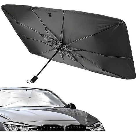 Parasole per Parabrezza Anteriore per Auto, Ombrellone per Parasole Pieghevole per Auto, Parasole per Auto Termico Anti-UV, per la Maggior Parte dei Modelli (1/5)