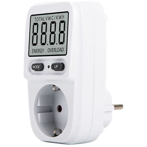 Wattmètre Prise Compteur D'énergie, Consommation Electrique avec Ecran LCD (1/5)