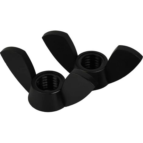 Écrou papillon en nylon, plastique, M3 M4 M5 M6 M8 M10 M12, écrous (1/5)