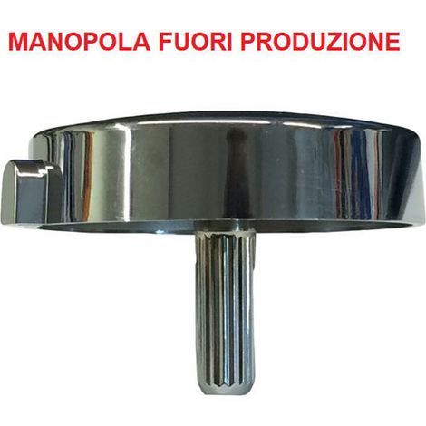 Ricambio manopola per colonna scarico con perno Albatros 10002564 (1/3)