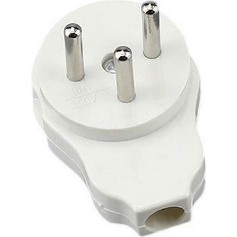 Fiche mâle israélienne 16 A, fiche cylindrique mâle, fiche mâle israélienne, fiche UE (1/5)