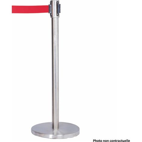 Barrière Rétractable en Inox avec Sangle 2 m - Pujadas