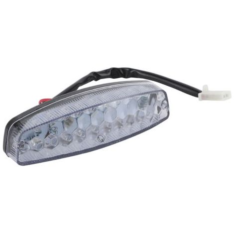 BUNTHAUS Feu stop arrière de moto Feu arrière 12 V 18 LED Convient aux quads chinois 4 roues 50/70/90/110/125/150 cm3 (1/5)