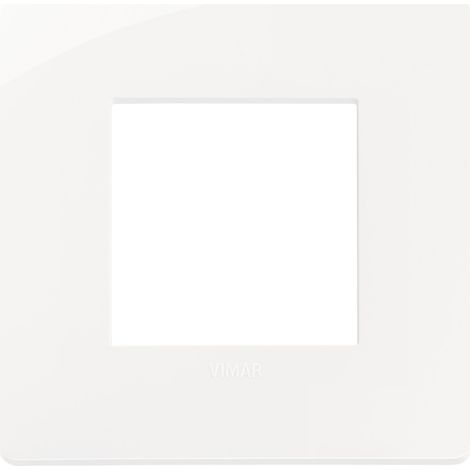 Placca Plana Up 2M Bianco ( Vimar Cod. 14642U.01 )