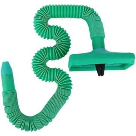 Manguera de extensión telescópica universal para aire acondicionado de coche, salida de ventilación automotriz, verde