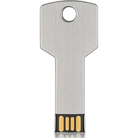 Clé USB 32 Go en métal haute capacité en forme de clé (1/5)