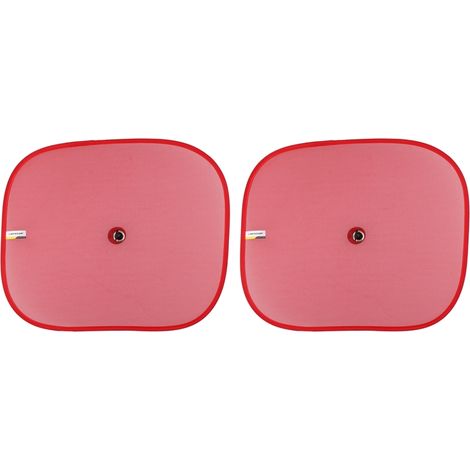 Dunlop - Pare-soleil pour vitres latérales de voiture 36x44 cm 2 pcs (rouge) (1/3)
