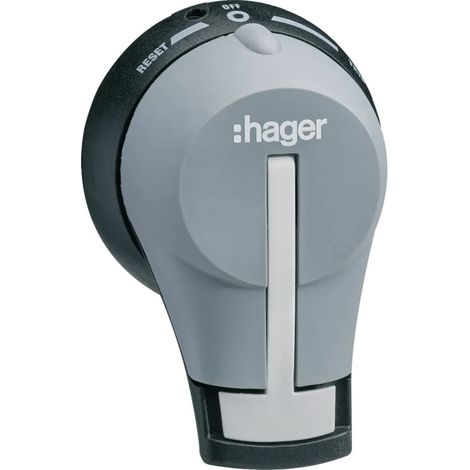 Poignée rotative S1 IP55 (P160-P250) - HAGER HXS901H