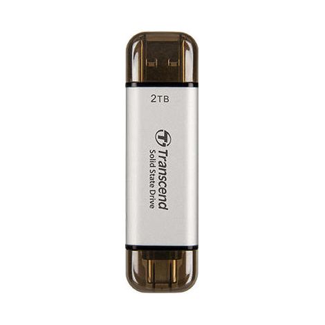 SSD externoTRANSCENDESD3101TBUSB-CUSB3D NANDVelocidad de escritura 950 MBytes/segVelocidad de lectura 1050 MBytes/segTS (1/2)