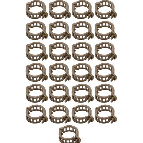 CCYKXA Pack of 50 Plant Clips for Climbing Plants, Easy Attachment for Tomatoes