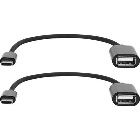 Eine schnelle Lösung, ein weitgehend kompatibler USB-Typ-C-Adapter, der sofortige Konnektivität mit Hochgeschwindigkeits-Datenübertragung ermöglicht, und ein robuster Stecker (erhältlich in mehreren F