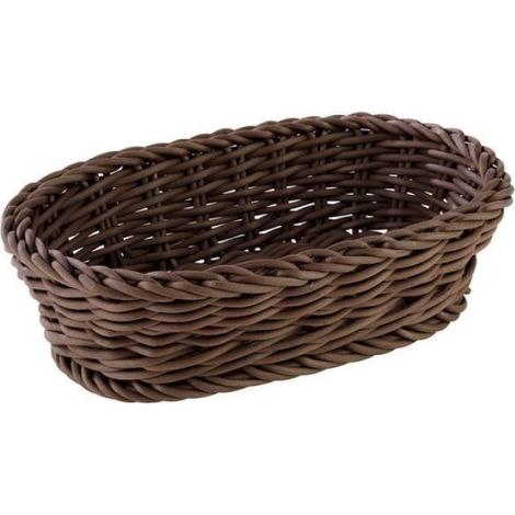 Aps - Corbeille ovale Profi Line 25 x 19 cm Marron (1/3)
