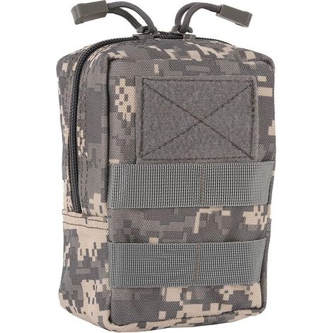Sac ceinture zippé multi-outils d'extérieur (acu digital) (1/2)