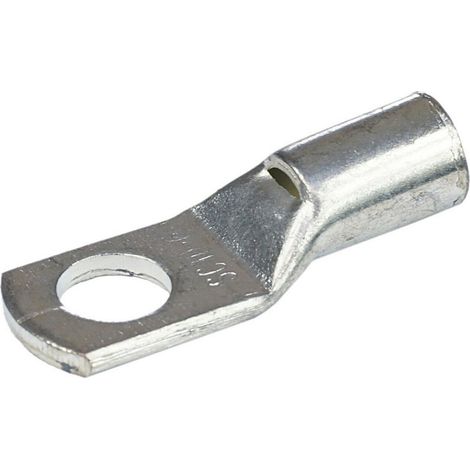 5 Stück Rohrkabelschuhe Kabelschuhe Quetschverbinder Kupfer verzinnt M6 10mm²