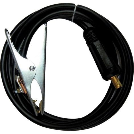 Massekabel-Set m. Stecker 5 m 200 A (10-25 qmm) Gummi