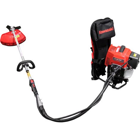 Kawapower Desbrozadora Mochila Potente Profesional con Motor Kawasaki De 2 Tiempos a Gasolina TJ45E