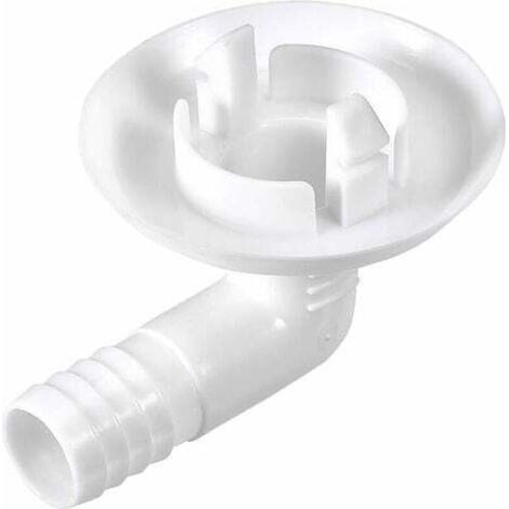 Raccord coudé pour tuyau d'échappement de climatisation, 30 mm, 1 pièce, pour mini-unités split et climatiseurs de fenêtre (1/2)