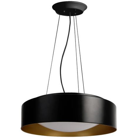 [NEUWERTIG] B-Ware Megaman Hängelampe Hängeleuchte Renzo XChange LED Pendelleuchte schwarz/gold (1/2)